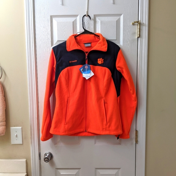 Columbia Jackets & Blazers - 🧡Columbia Clemson fleece Jacket🧡